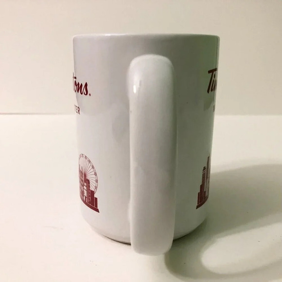 Tim  Hortons Manchester UK Mug Tea Coffee Cup - Picture 13 of 14